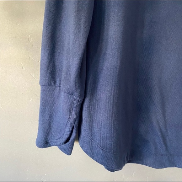 Periwinkle super soft long sleeve crew neck shirt - Picture 4 of 4